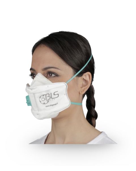 BLS 860 - FFP3 R D EinwegMaske  - 1 Stück